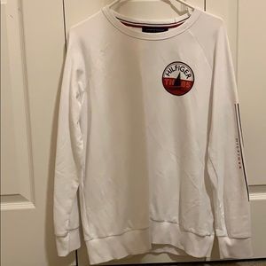 Tommy Hilfiger white long sleeve shirt
